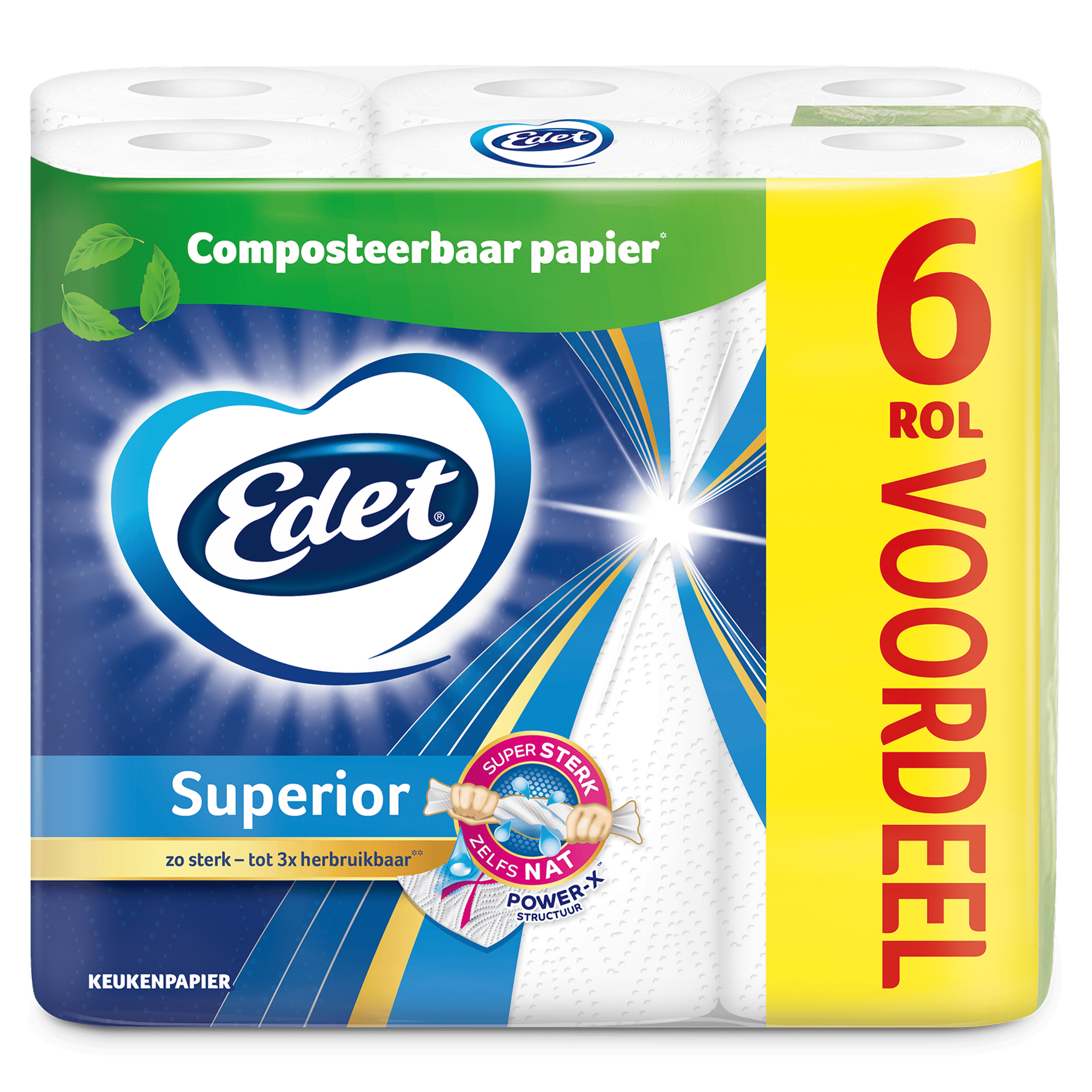 Edet Keukenpapier voordeelpak Superior