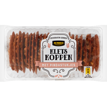 Jumbo Kletskoppen met Pindastukjes 175 g