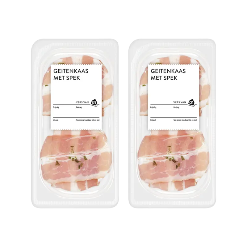 AH Geitenkaas met spek 2-pack