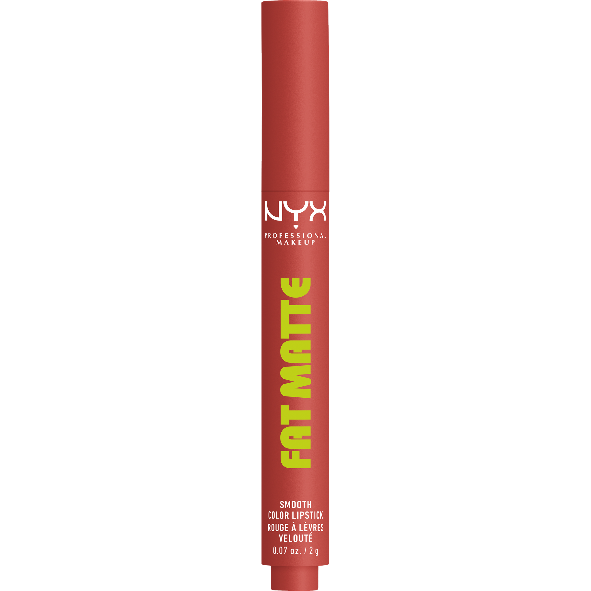 NYX Professional Make Up Fat Matte Lipstick 09 Mauve Cloud Rood