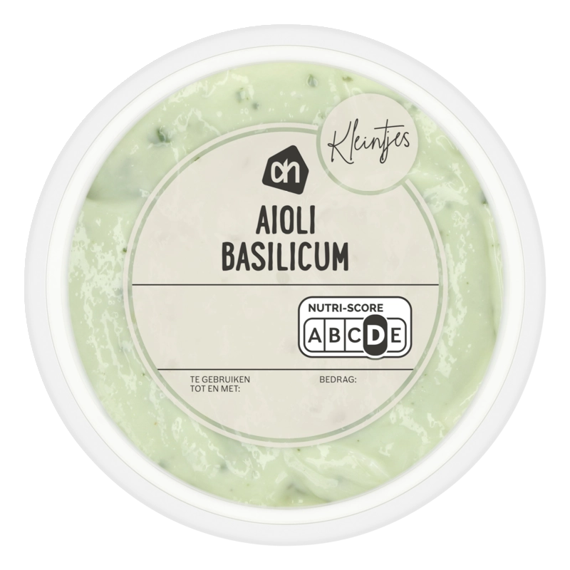 AH Kleintje aioli basilicum