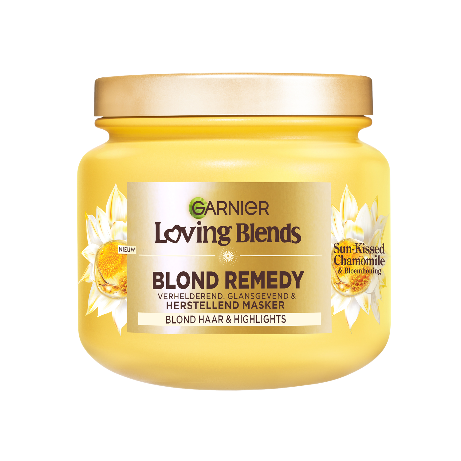 Garnier Loving Blends Sun-Kissed Chamomile & Honing Haarmasker 340 ML