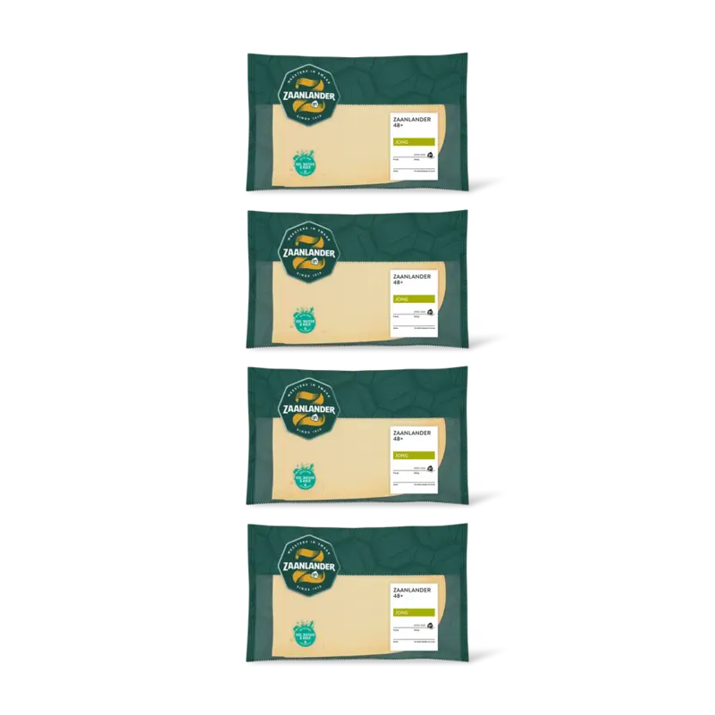 AH Zaanlander Jong 48+ plakken 4-pack