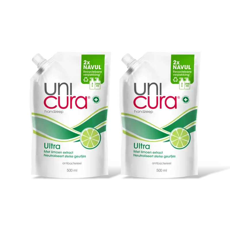 Unicura Handzeep ultra navul 2-pack