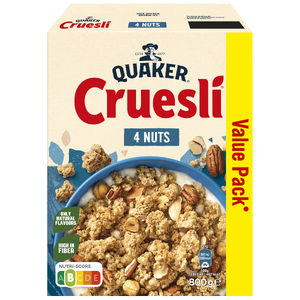 Quaker Cruesli 4 Nuts