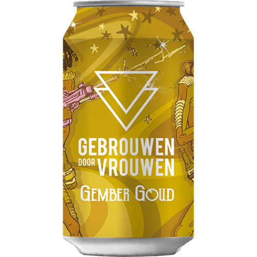 Gebrouwen door Vrouwen Gember goud