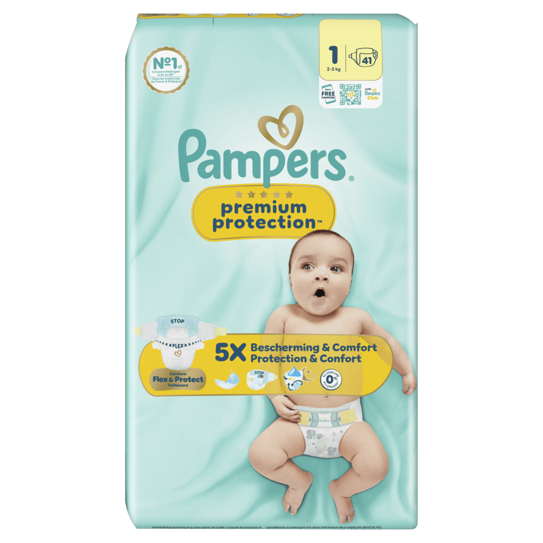 Pampers Premium Protection maat 1
