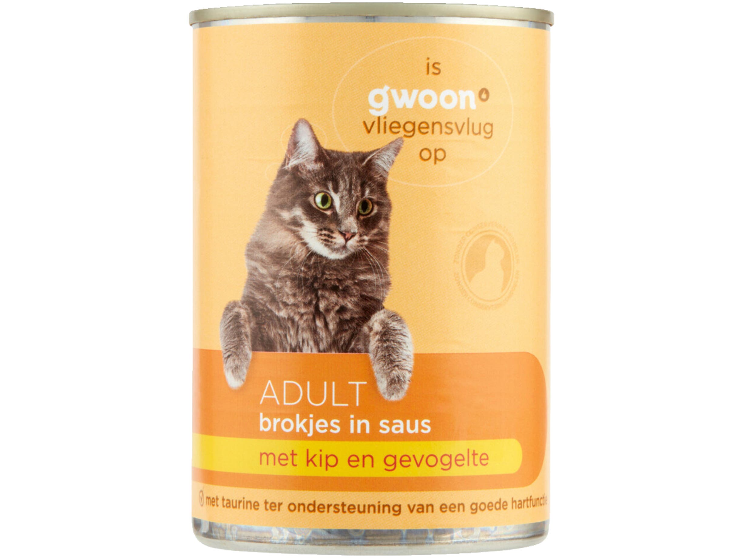 Brokjes in saus kip & gevogelte adult kat