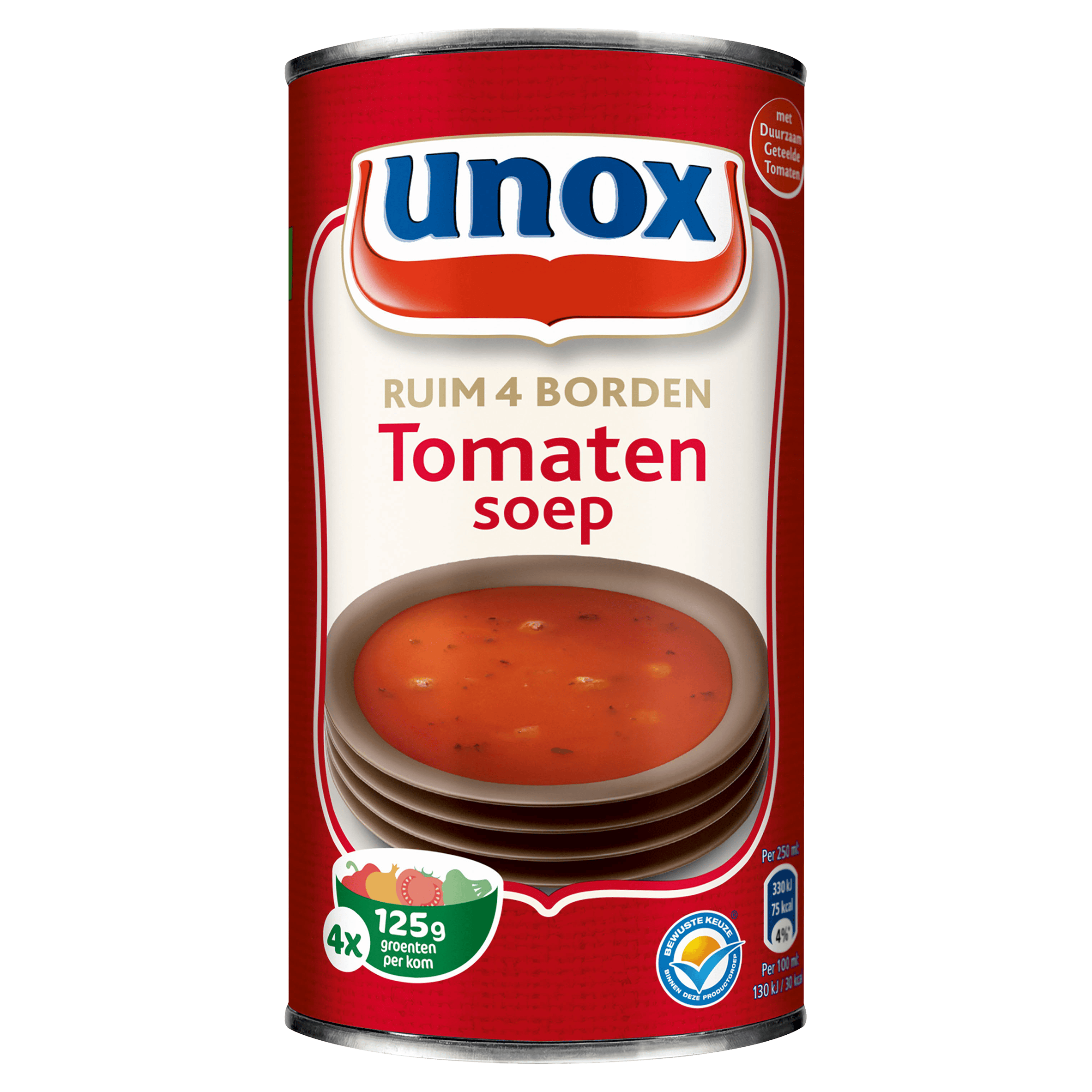 Unox Soep 4 kommen tomaat
