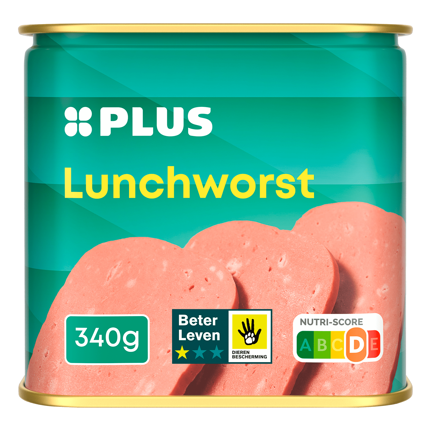 PLUS Lunchworst BLK 1 ster