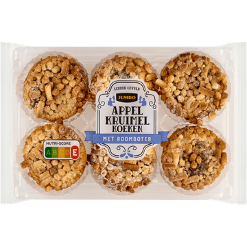 Jumbo Appelkruimel Koeken met Roomboter 300 g