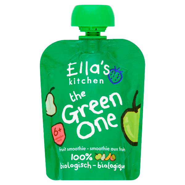 Ella's Kitchen Knijpfruit smoothie the green one 6m+