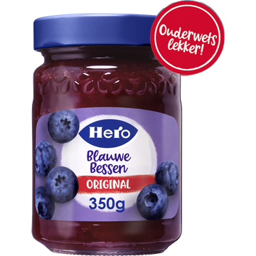 Hero Fruitspread Bosbessen 350 g