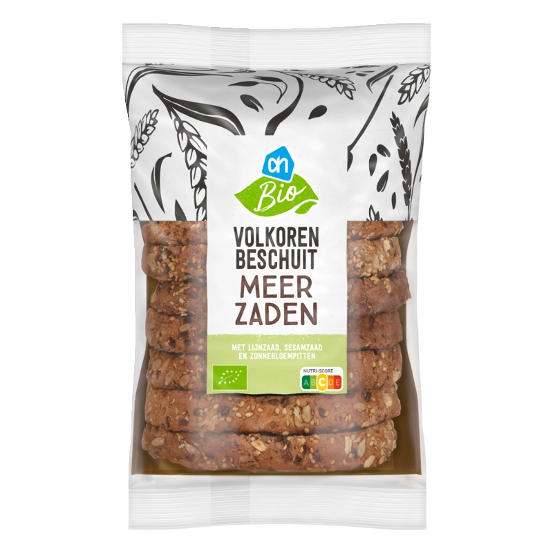 AH Biologisch Volkoren beschuit meerzaden