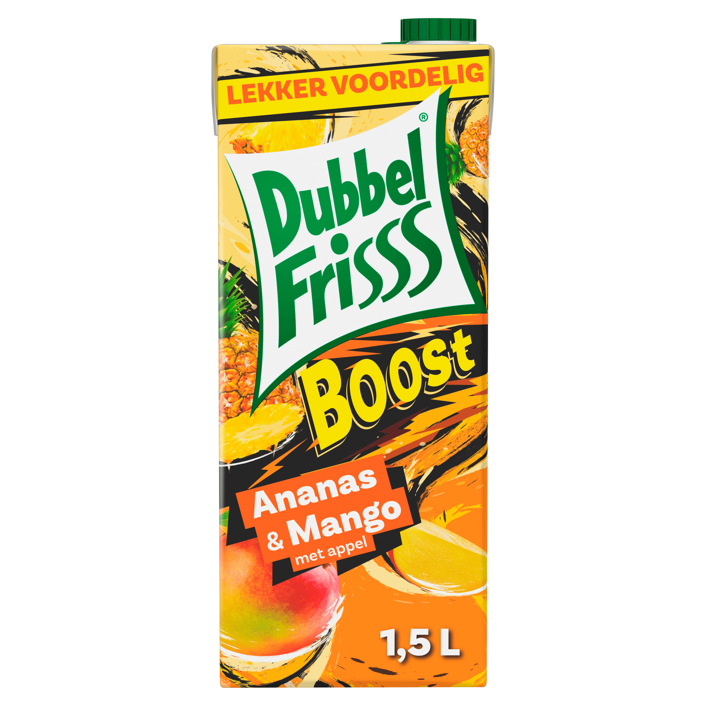 Dubbelfrisss Boost ananas & mango