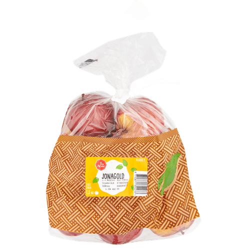 Jonagold verpakt