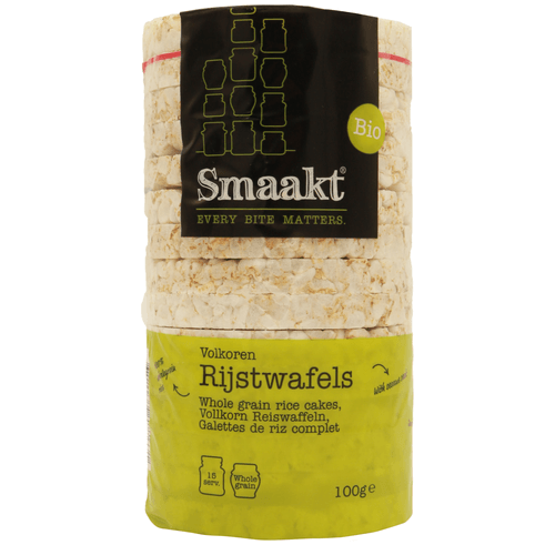 Smaakt Rijstwafels gezouten