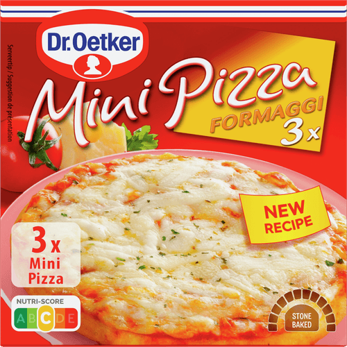 Dr. Oetker Mini pizza formaggi 3 st.