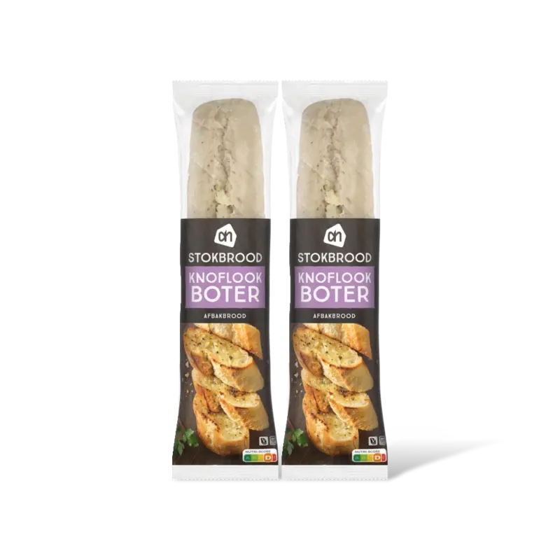 AH Stokbrood knoflookboter 2-pack