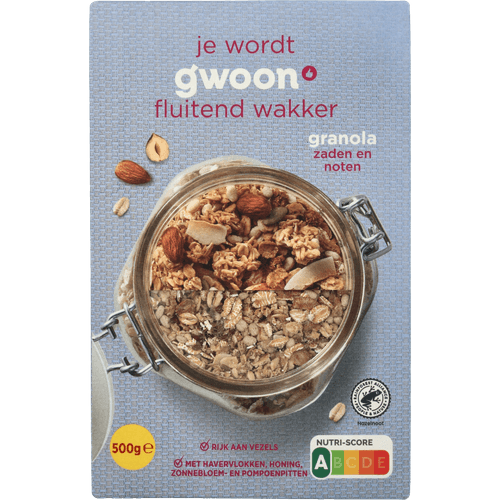 G'woon Granola zaden en noten