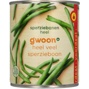 G'woon Sperziebonen Heel
