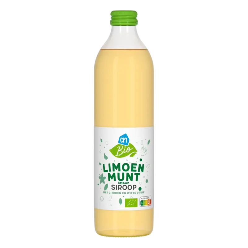 AH Biologisch Limoen munt siroop