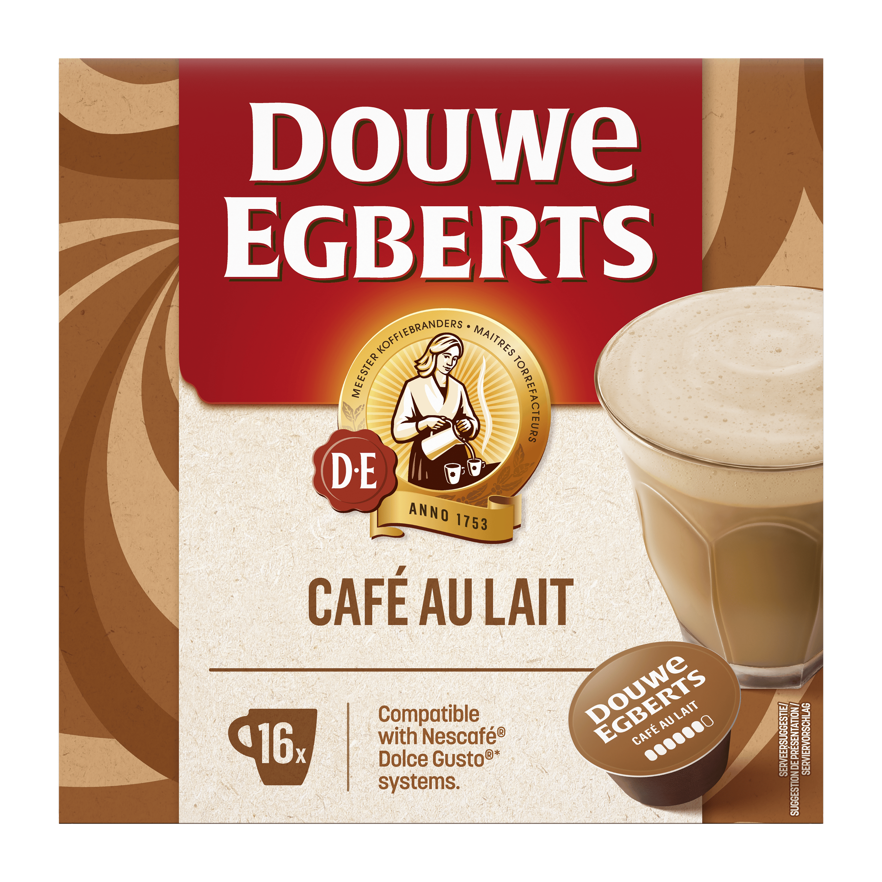 Douwe Egberts Dolce Gusto Café au lait koffiecaps