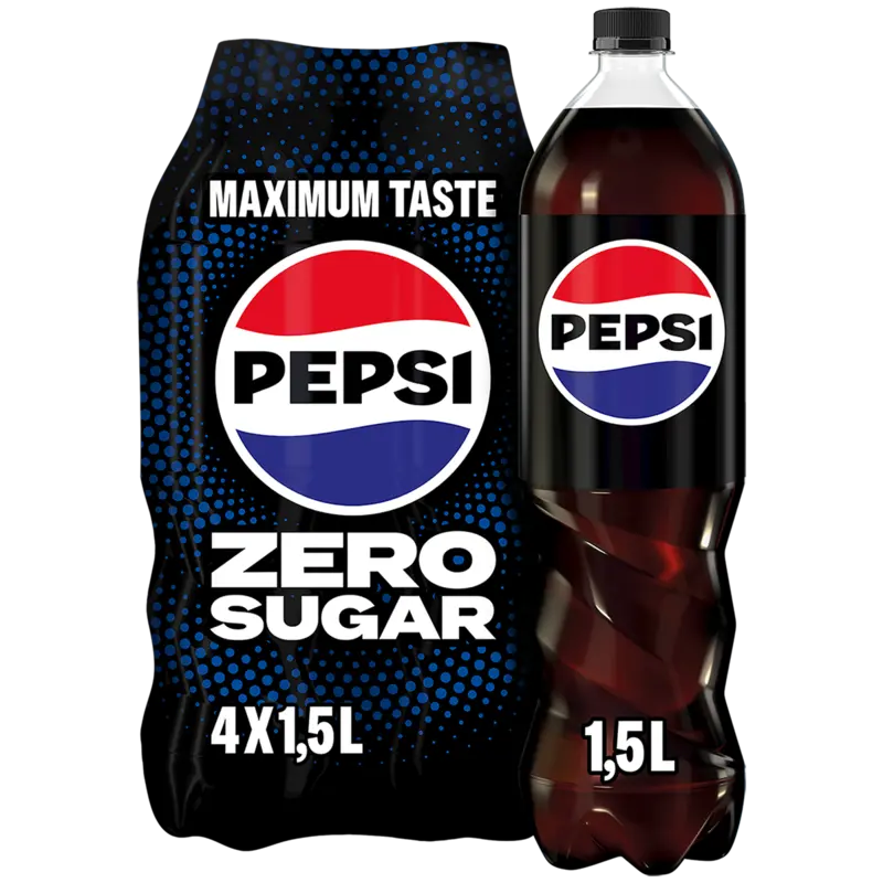 Pepsi Zero sugar cola 4-pack