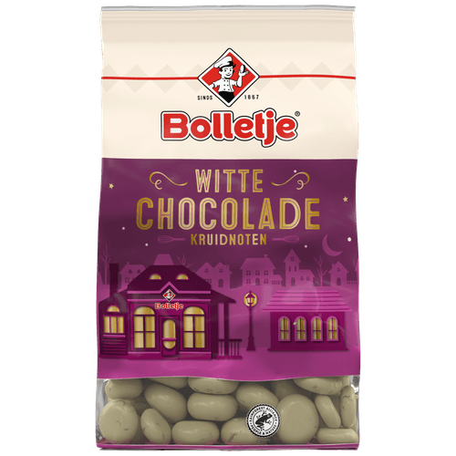 Bolletje Kruidnoten chocolade wit