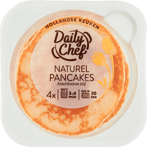 Daily Chef Pancakes naturel amerikaanse stijl