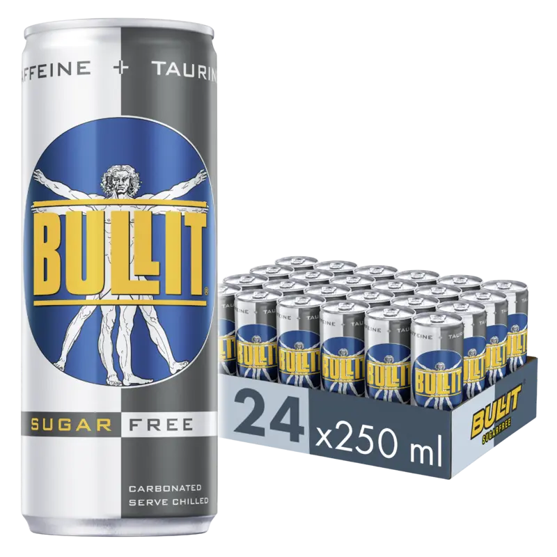 Bullit Energy drink suikervrij 24-pack