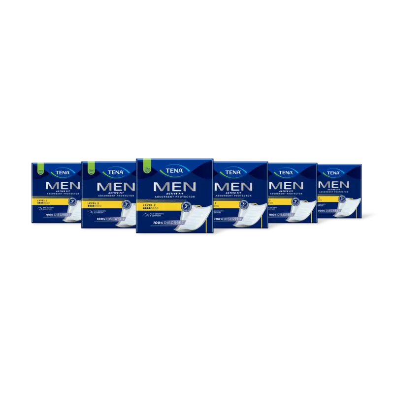 Tena Men active fit level 2 6-pack