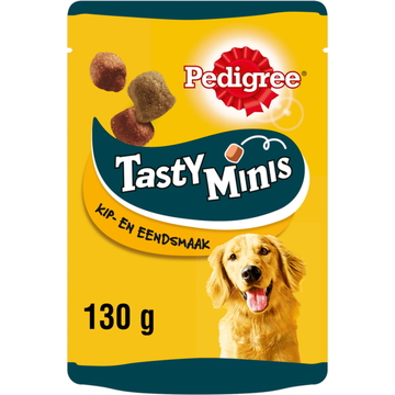 Pedigree Tasty Mini's hondensnacks kip & eend 130 g