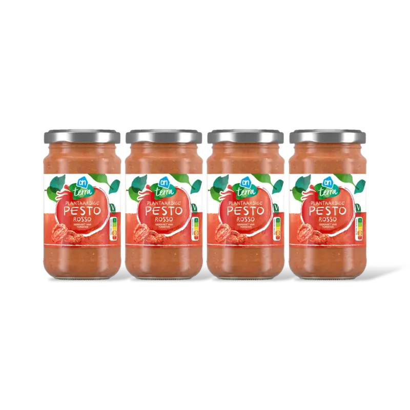 AH Terra Plantaardige pesto rosso 4-pack