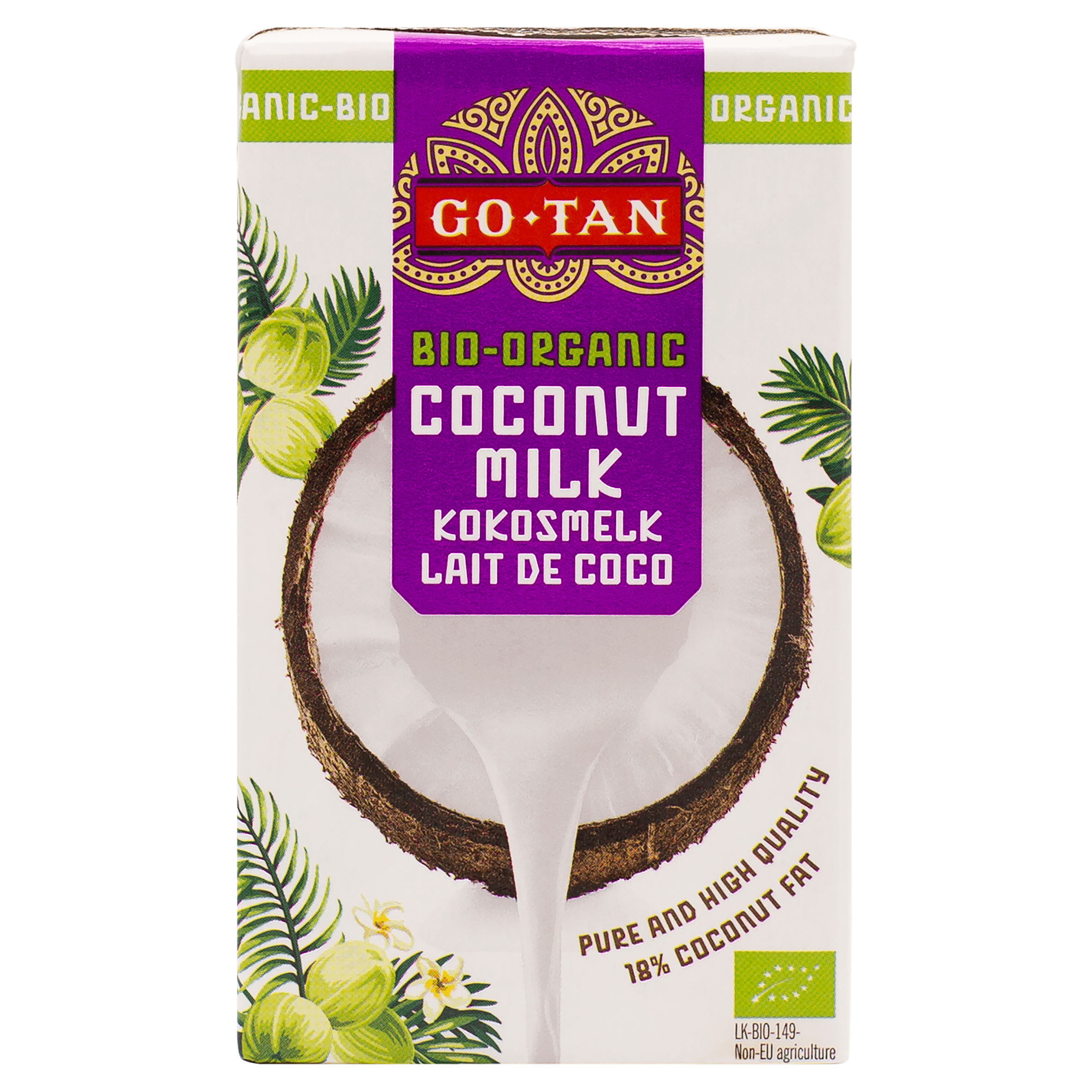 Go-Tan Kokosmelk biologisch