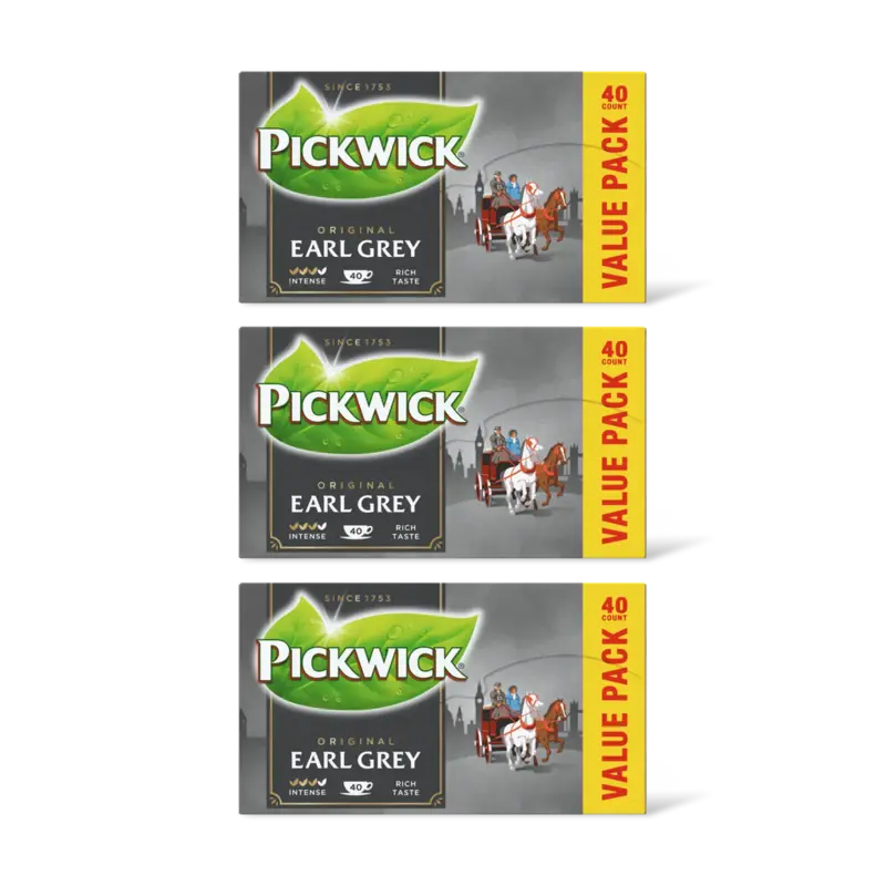 Pickwick Pickwick Earl grey value pack 3-pack