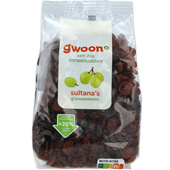 g'woon sultana rozijnen