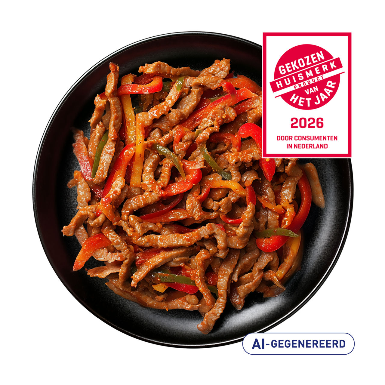 Gyros met paprika