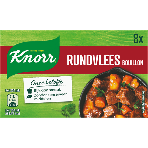 Knorr Bouillonblokjes rund
