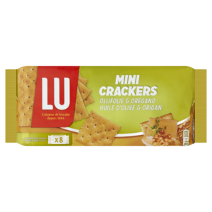 Lu Crackers Olijf & Oregano