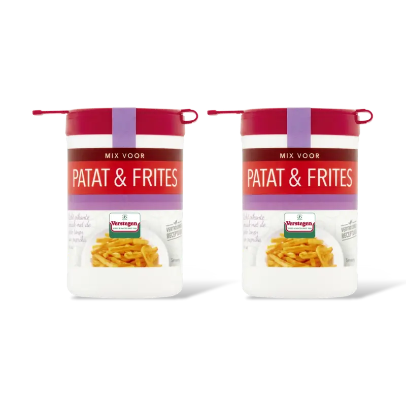 Verstegen Kruidenmix voor patat & frites 2-pack