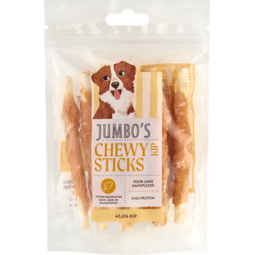 Jumbo's Chewy Sticks Kip 120 g