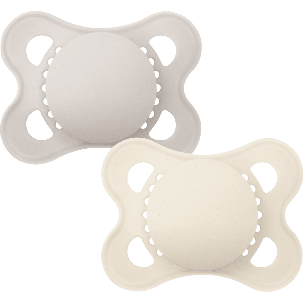 MAM Original Fopspeen 0-6 Maanden Beige 2 stuks