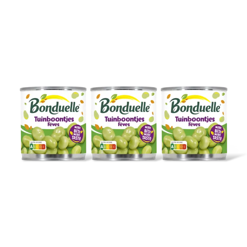 Bonduelle Bonduelle Tuinboontjes 3-pack
