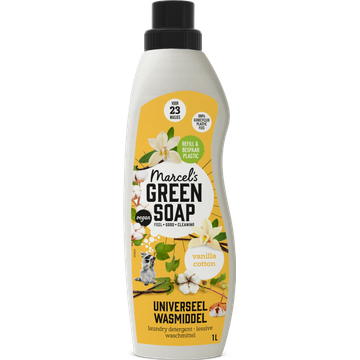 Marcel's Green Soap universeel wasmiddel Vanille & Katoen - 23 Wasbeurten