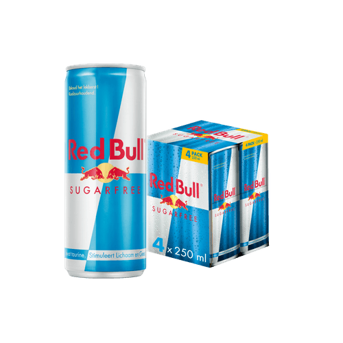 Red Bull Energy drink sugar free 4x25 cl