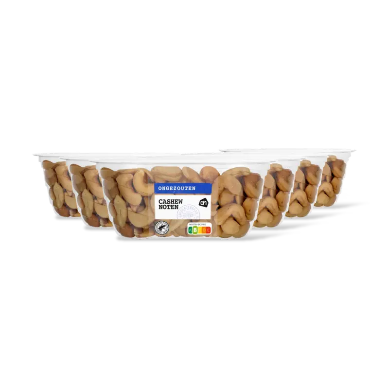 AH Cashewnoten ongezouten 6-pack