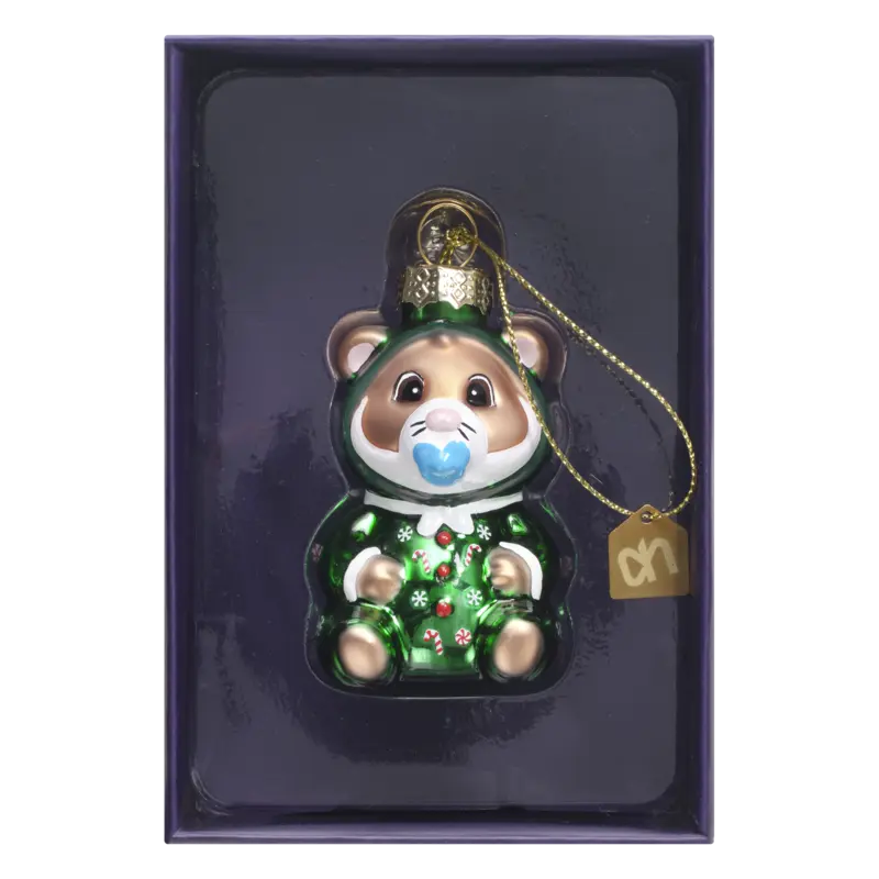 AH Excellent Glashanger hamster baby groen