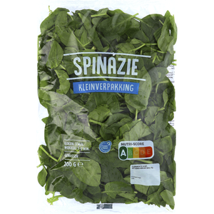 Gewassen Spinazie