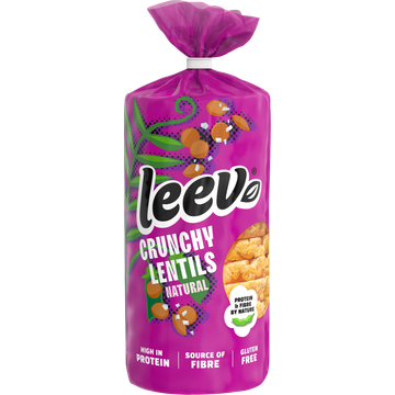 Leev Linzenwafels Naturel 100g